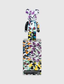 Medicom Toy x A Bathing Ape 28th Anniversary Camo #1 1000% Be@rbrick -A Ma Maniéré Clothing Shop 001GDH731915C GRY 2