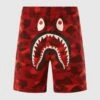 SHARK SWEATSHORTS -A Ma Maniéré Clothing Shop 001SPK301002M RED 1