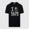 I LOVE BAPE TEE -A Ma Maniéré Clothing Shop 001TEK801043M BLK 1