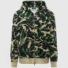 MARBLING CAMO HOODIE 2 MARBLING CAMO HOODIE -A Ma Maniéré Clothing Shop 001ZPK801304M GRN 1
