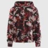 MAP CAMO FULL ZIP HOODIE -A Ma Maniéré Clothing Shop 001ZPL301001M RED 1