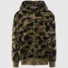 CAMO JACQUARD HOODIE 1 CAMO JACQUARD HOODIE -A Ma Maniéré Clothing Shop 001ZPL301304M GRN 1