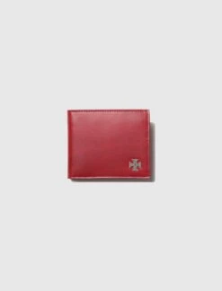 Enfants Riches Déprimés Cross Emblem Leather Bifold Wallet