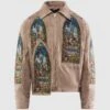 EDEN TRUCKER JACKET 2 EDEN TRUCKER JACKET -A Ma Maniéré Clothing Shop 1131260022SS25 TAN 1