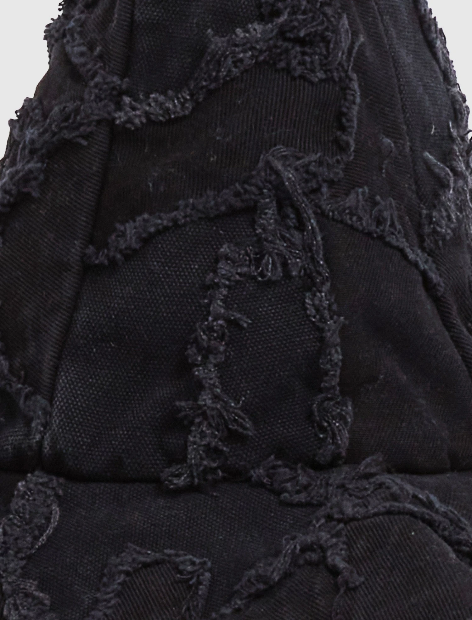 Who Decides War Highest Point Hat - Patchwork Denim Boro 4 Who Decides War Highest Point Hat - Patchwork Denim Boro - Image 2