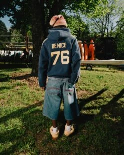 ERL INDIANA DENIM SHORT -A Ma Maniéré Clothing Shop 367 SQUIDLIK