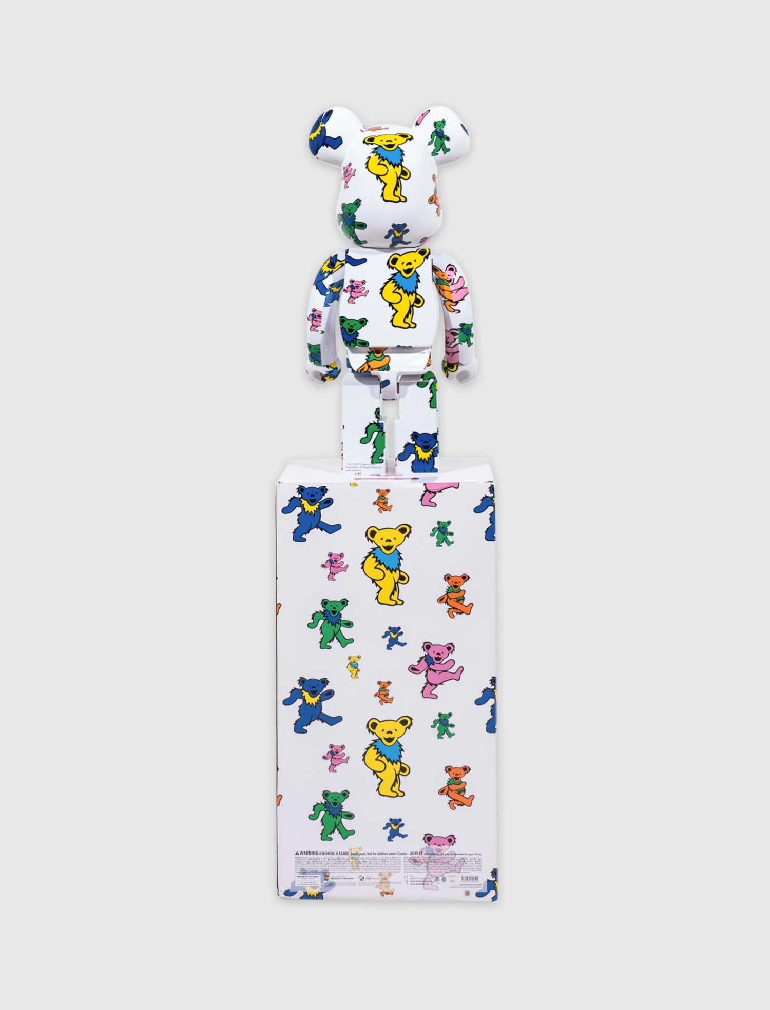 Medicom GRATEFUL DEAD DANCING BEAR 1000% BE@RBRICK 5 Medicom GRATEFUL DEAD DANCING BEAR 1000% BE@RBRICK - Image 3