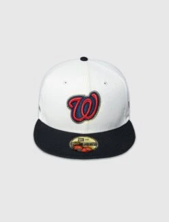 A Ma Maniere x MLB Washington Nationals Canvas Fitted Hat