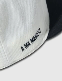 A Ma Maniere x MLB Washington Nationals Canvas Fitted Hat -A Ma Maniéré Clothing Shop 60229479 CRMXBLK 5