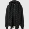 Balenciaga SCARF ZIP-UP HOODIE -A Ma Maniéré Clothing Shop 794747TQVM24021 1