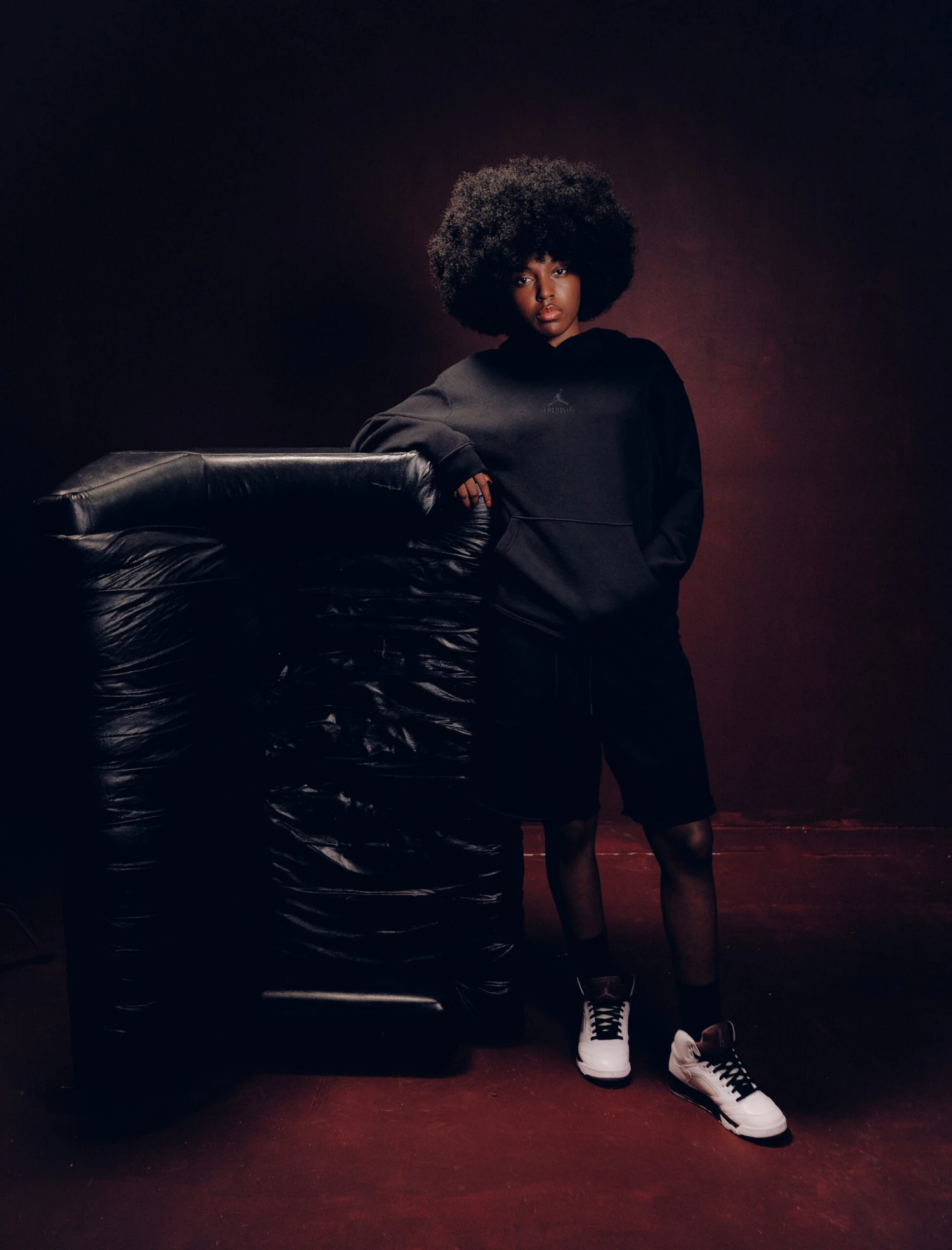 AMM "BLACK COLLECTIVE" FLEECE HOODIE 7 AMM "BLACK COLLECTIVE" FLEECE HOODIE - Image 5