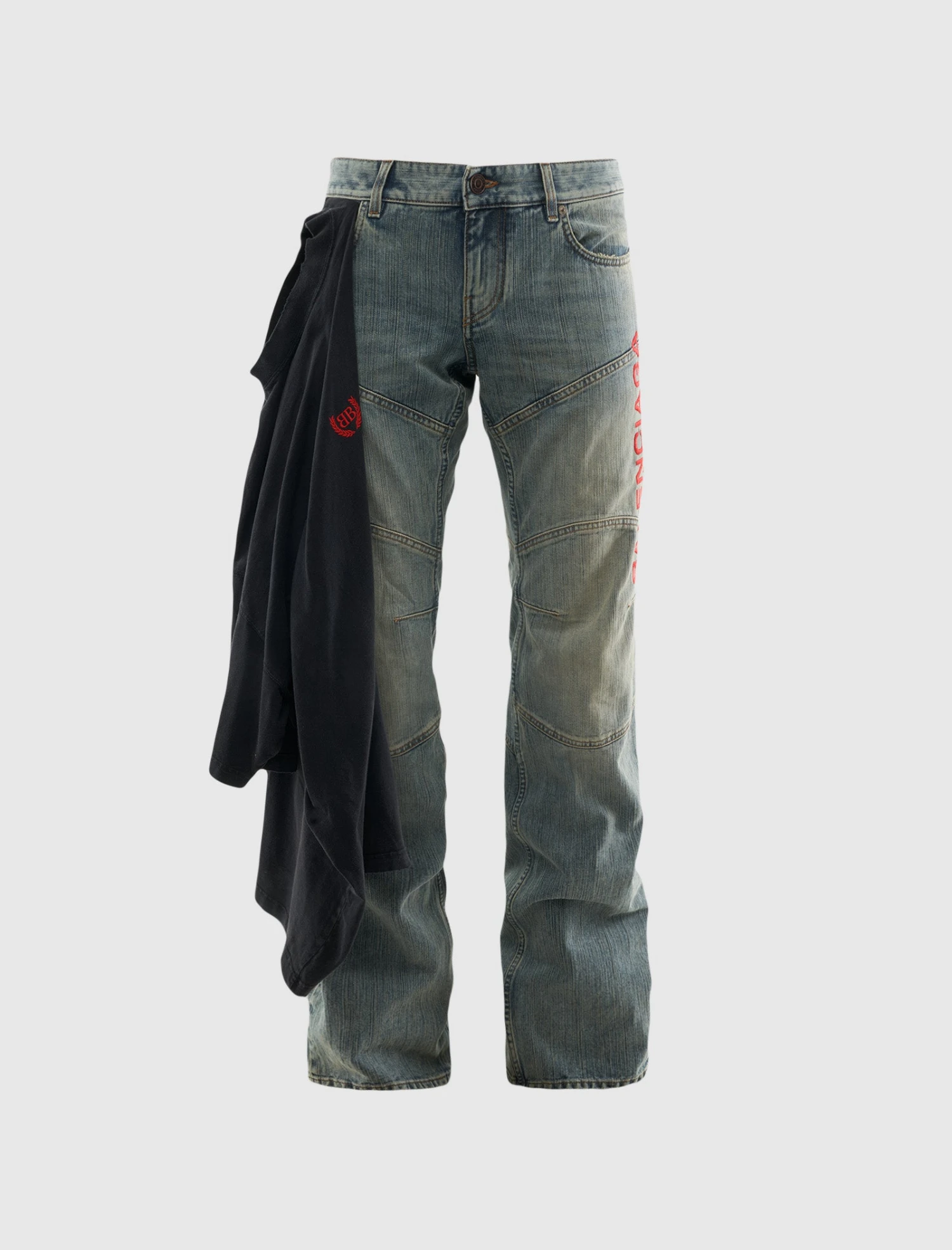 Balenciaga LAYERED LOW WAIST JEANS 3 Balenciaga LAYERED LOW WAIST JEANS