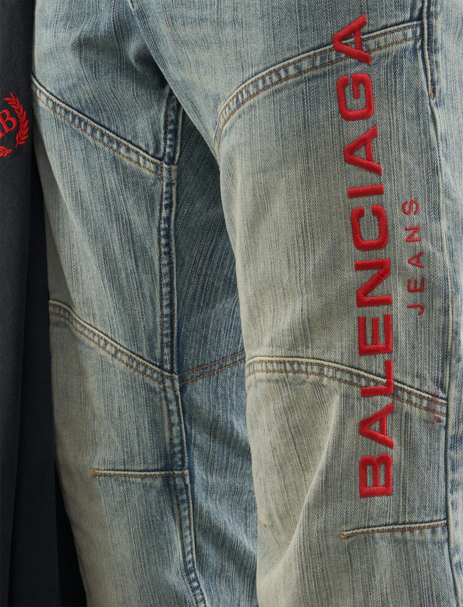 Balenciaga LAYERED LOW WAIST JEANS 4 Balenciaga LAYERED LOW WAIST JEANS - Image 2