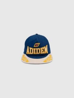 World Embroidered Distressed Streetwear Cap with Adjustable Strap