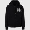 Amiri MA QUAD ZIP HOODIE 1 Amiri MA QUAD ZIP HOODIE -A Ma Maniéré Clothing Shop AMJYHD1066 BLK 1