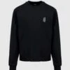 CURSIVE LOGO LONG SLEEVE -A Ma Maniéré Clothing Shop AMM BLACK CRNCK 1