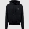 CURSIVE HOODIE -A Ma Maniéré Clothing Shop AMM BLACK HOODIE 1