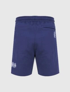 CURSIVE LOGO SWEATSHORT -A Ma Maniéré Clothing Shop AMM BLUE SHORTS 3