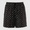 Amiri MA PAISLEY SHORT -A Ma Maniéré Clothing Shop AMSHCA1032 BLK 1