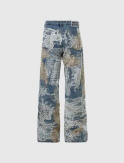 GRID LACE DENIM 7 GRID LACE DENIM -A Ma Maniéré Clothing Shop AW23 DNM 005 3