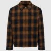 FLANNEL SHIRT JACKET -A Ma Maniéré Clothing Shop AWK FW24 TP002 ORG 1