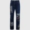 DENIM TABLOID PANTS -A Ma Maniéré Clothing Shop BWADPTAB 1