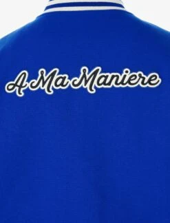 A MA MANIÉRE ROYAL BLUE VARSITY JACKET -A Ma Maniéré Clothing Shop CAPTUREONECATALOG1118