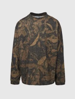 Acne Studios MUD BROWN CAMO TEE