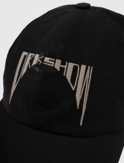 Rick Owens DRKSHDW Embroidered Logo 6-Panel Baseball Cap 6 Rick Owens DRKSHDW Embroidered Logo 6-Panel Baseball Cap -A Ma Maniéré Clothing Shop DA01E3478 PFEM10 0908 2