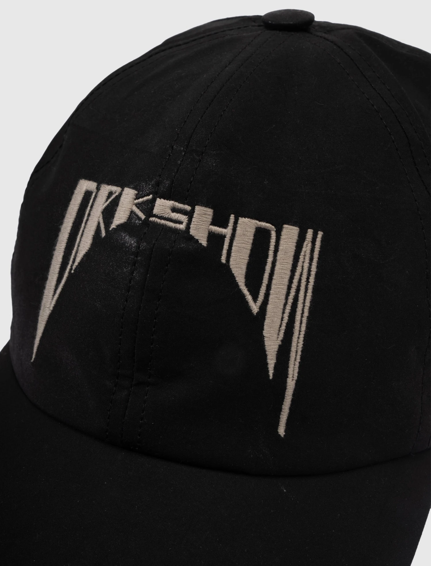 Rick Owens DRKSHDW Embroidered Logo 6-Panel Baseball Cap 4 Rick Owens DRKSHDW Embroidered Logo 6-Panel Baseball Cap - Image 2