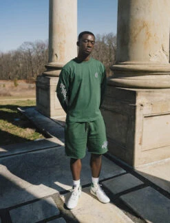 CURSIVE LOGO LONG SLEEVE T-SHIRT -A Ma Maniéré Clothing Shop DSC07139