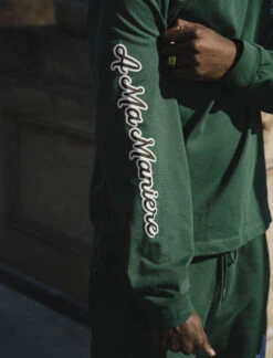 CURSIVE LOGO LONG SLEEVE T-SHIRT -A Ma Maniéré Clothing Shop DSC07143