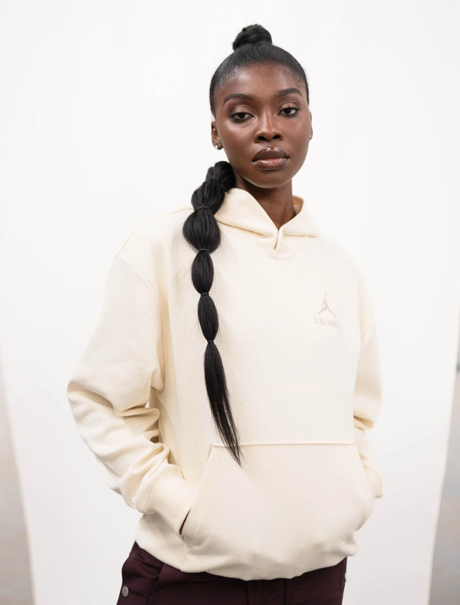 A MA MANIÉRE X JORDAN BRAND JACQUARD HOODIE 4 A MA MANIÉRE X JORDAN BRAND JACQUARD HOODIE - Image 2