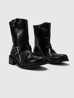 ENGINEER BOOT -A Ma Maniéré Clothing Shop ENGINEERBOOTBLK 5