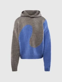 ERL BICOLOR SWIRL HOODIE