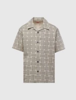 Kenzo HAWAIIAN WEAVE SHIRT