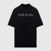 Fear Of God LOGO PRINT TEE 1 Fear Of God LOGO PRINT TEE -A Ma Maniéré Clothing Shop FG24FW50 10155LGHWJ BLK 1