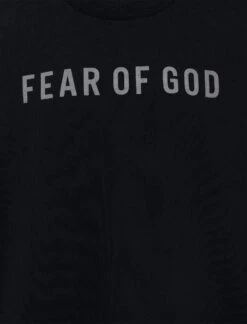 Fear Of God LOGO PRINT TEE -A Ma Maniéré Clothing Shop FG24FW50 10155LGHWJ BLK 2
