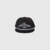 KAMIYA x Maison Mihara Yasuhiro Embroidered Jet Cap - Black 1 KAMIYA x Maison Mihara Yasuhiro Embroidered Jet Cap - Black -A Ma Maniéré Clothing Shop G14AC105 BLK 1