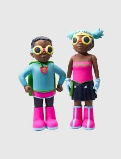 Hebru Power Flynamic Duo Set - Japan Colorway Limited Edition Figures