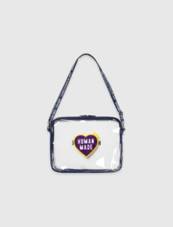 Human Made Large PVC Pouch with Removable Strap