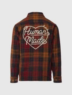 CHECK SHIRT -A Ma Maniéré Clothing Shop HM29SH013 RED 3