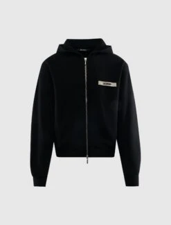 Jacquemus LE HOODIE ZIP GROS GRAIN