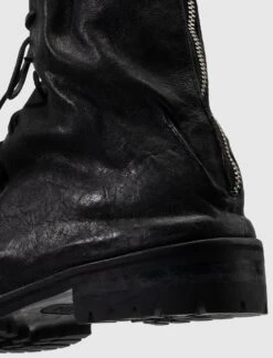 424 LACED UP BOOT "BLACK" -A Ma Maniéré Clothing Shop LACEDUPBOOTROUGHLEATHER 3