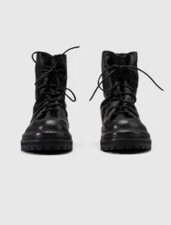 424 LACED UP BOOT "BLACK" -A Ma Maniéré Clothing Shop LACEDUPBOOTROUGHLEATHER 5