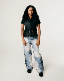 WOMEN'S BURROW POLO -A Ma Maniéré Clothing Shop Layer0 31392f91 ea55 4ee8 a8cd cc9e28812d77