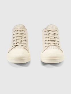 MEGACRUST STRETCH DENIM LOW SNEAKERS "BLACK/MILK" -A Ma Maniéré Clothing Shop MEGACRUSTSTRETCHDENIMLOWSNEAKERS BLACK MILK 5