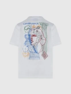 Casablanca DRAWING LAB TEE 7 Casablanca DRAWING LAB TEE -A Ma Maniéré Clothing Shop MF24 JTS 001 03 3