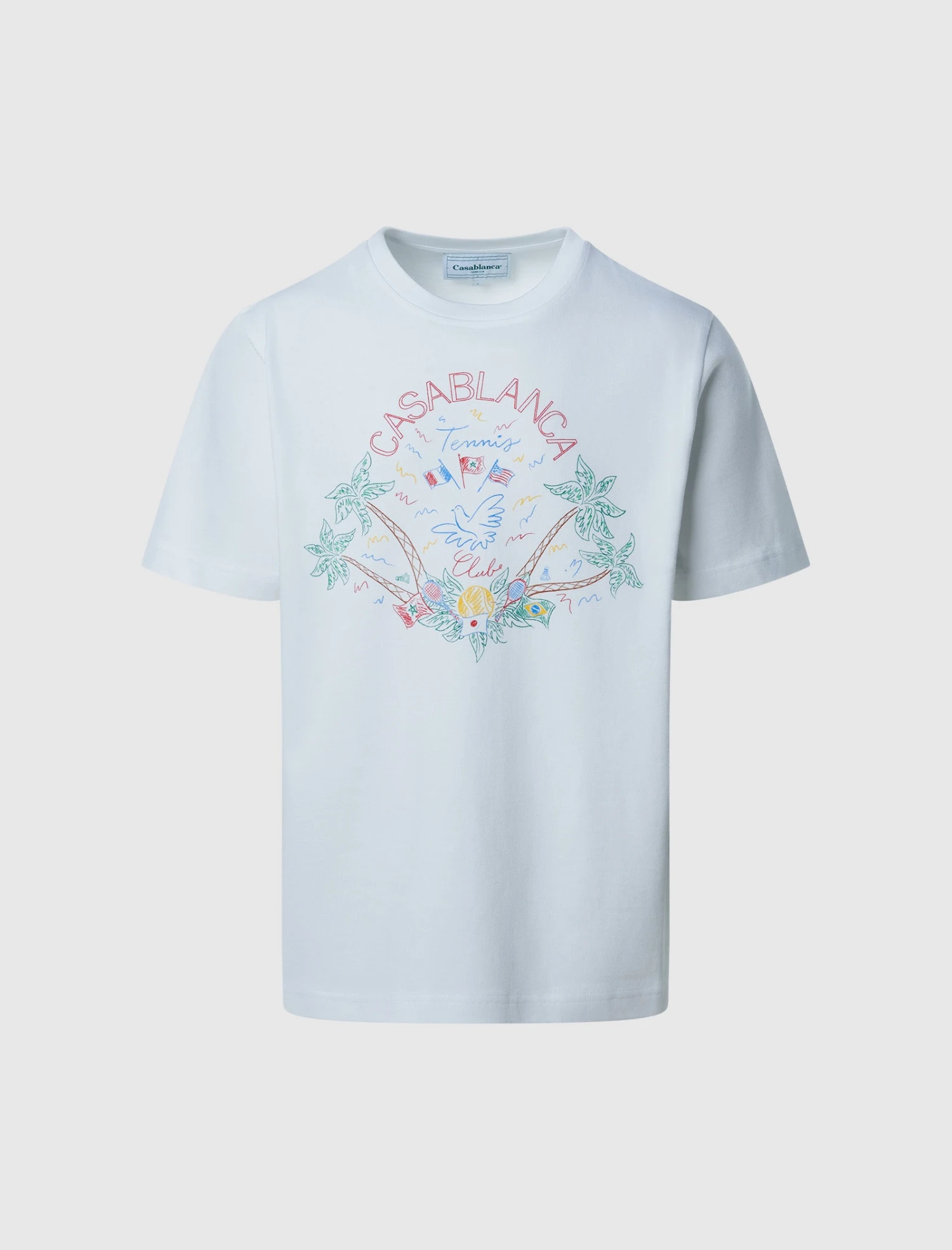 Casablanca CRAYON TENNIS TEE 3 Casablanca CRAYON TENNIS TEE