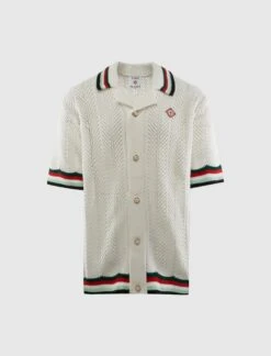 Casablanca SPORTY CROCHET SHIRT